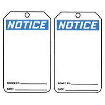 Accuform Signs 5 7 8in X 3 1 8in Blue Black White PF MNT101CTP