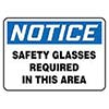 Accuform Signs Sign 7in X 10in Blue Black White Adhesive MPPE854VS