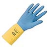 Ansell Blue Over Yellow Chemi-Pro 13" Cotton ANE224-8 Size 8