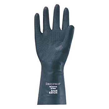 Ansell 2X-Large Black HyFlex 13" Flock Lined 18 ANE29-865-11 Size 11