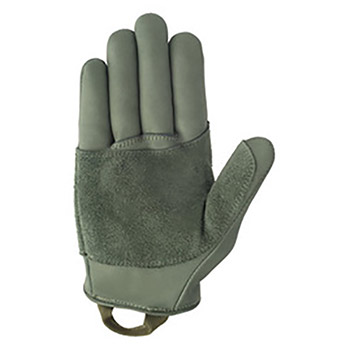 Ansell Large Foliage Green ActivArmr Grain Cowhide Leather Disposable Glove With Hook And Loop Cuff And Wing Thumb