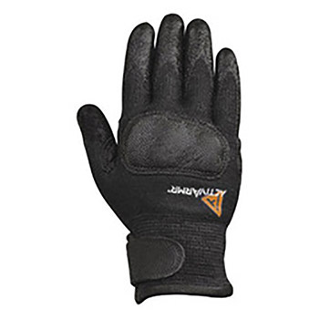 Ansell Size 11 Black ActivArmr Goatskin Leather Cut Resistant Gloves With Knit Wrist, Kevlar Lined, Neoprene Coating And Leather Palm, Reinforced And Padded Knuckles
