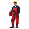 Ansell Edmont Medium Red Sawyer tower CPC Polyester Gore 966409
