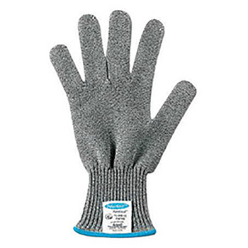 Ansell ANE74-048-L Large Gray And White Polar Bear PawGard Medium Duty Cut Resistant Gloves With Extended Tuff-CuffAnd DSM Dyneema Lined