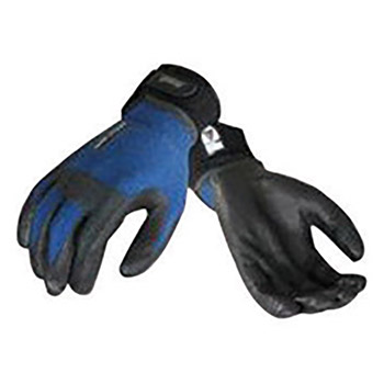 Ansell Size 10 ActivArmr 18 Gauge HVAC Cut And Abrasion Resistant Foam Nitrile Palm Coated Work Gloves With Intercept Technology Stainless Steel And DuPont Kevlar Liner, Adjustable Hook And Loop Cuff And Pull Tab