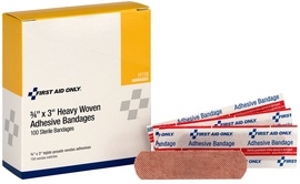 Acme-United Corp. 3/4" x 3" Adhesive Bandage, 100 Per Box