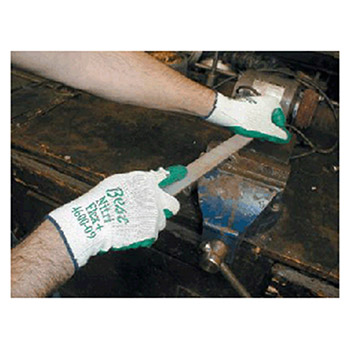 SHOWA Best Coated Gloves Nitri Flex Plus Large Palm Nitrile 4600-09
