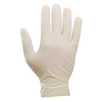 SHOWA Best Glove X-Large Natural 9 1-2" 5 mil Latex Ambidextrous Powder-Free Disposable Gloves With Textured Finish And Rolled Cuff (100 Each Per Box)