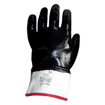 SHOWA Best Glove Size 10 Navy Insulated Nitri-Pro Cotton Jersey Lined Cold Weather Gloves With Safety Cuff, Nitrile Coating, Foam Insulation And Smooth Finish