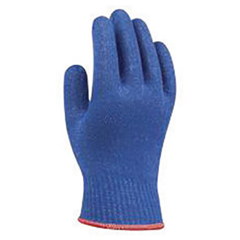 SHOWA Best Glove Size 7 Blue D-FLEX 10 gauge G4 Yarn Composite Engineered Cut Resistant Gloves With Seamless Knit Wrist