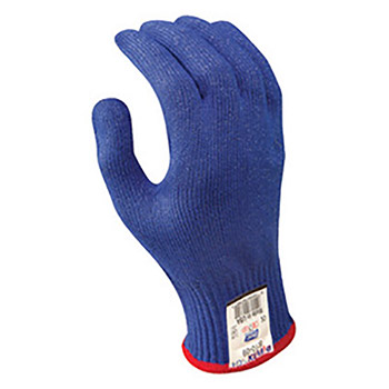 SHOWA Best Glove Size 10 D-Flex 10 Gauge Cut Resistant Blue PVC Coated Work Gloves