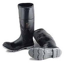 Bata Shoe PVC Boots Size 8 Polyblend Black 16in Polyurethane 86102-08