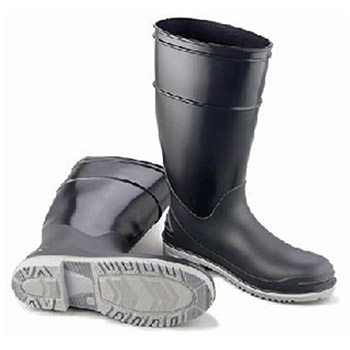 Bata Shoe 89682-11 Onguard Industries Size 11 Goliath Black PVC Kneeboots With Power-Lug Outsole And Steel Toe