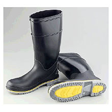 Bata Shoe PVC Boots Size 9 Flex 3 Black Kneeboots 89908-9