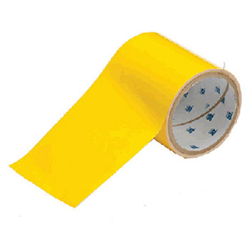 Brady USA 104372 4" X 100' Yellow Polyester ToughStripe Floor Tape