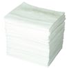 Brady BRDENV200 15" X 19" SPC ENV White 1-Ply Meltblown Polypropylene Economy Light Weight Double Coverage Sorbent Pad