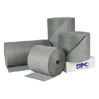 Brady USA HT15 SPC 15" X 150' 3-Ply Gray Dimpled Heavy Weight Traffic Roll Perforated Every 18"