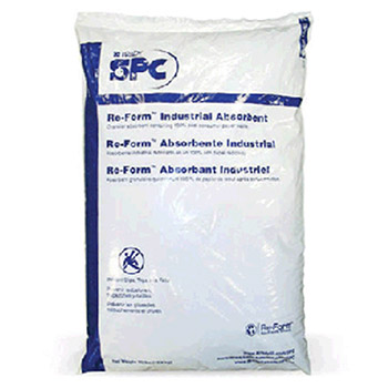 Brady USA RFGRANULAR 30 Pound Bag Re-Form 100% Recycled Re-Form Universal Granular Industrial Absorbent