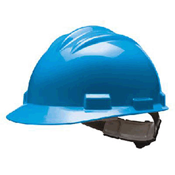 Bullard 61KBP S61 Series Blue Safety Cap With 4 Point Pinlock Headgear And Cotton Browpad