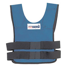 Bullard BULISO2 Medium - Large Blue Isotherm II Proban Treated Cotton Cooling Vest With Hook And Loop Closure And -2- Cool Packs