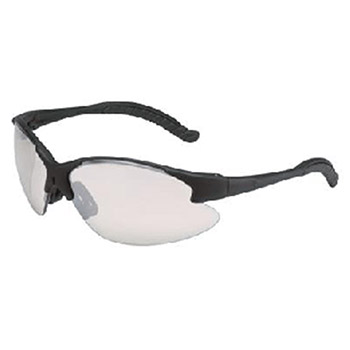Aearo 3M 11684-00000 Virtua V6 Safety Glasses With Black Frame And Clear Polycarbonate Indoor/Outdoor Mirror Lens