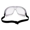 3M CAS16644-00000 Lexa GoggleGear Medium Splash Goggles With Clear Foam Lined Frame, Clear DX Anti-Fog Anti-Scratch Hard Coat Lens, Elastic Band And Standard Bridge