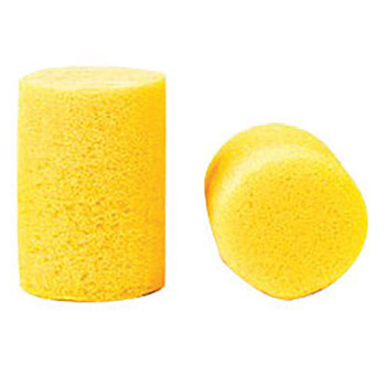 3M CAS310-1001 Single Use Classic Cylinder Shape PVC Foam Uncorded Earplugs