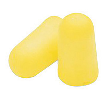 3M CAS312-1219 Single Use TaperFit 2 Tapered Polyurethane Foam Uncorded Earplugs