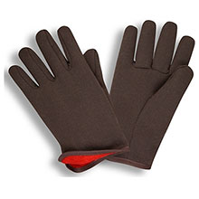 Cordova Work Gloves 1600 Red Lined Slip On Style 1600