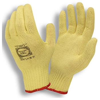 Cordova 3070 100% Kevlar Work Gloves, 7 Gauge Machine Knit, Machine Washable for Extended Use - Dozen