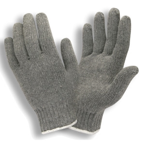 Cordova String Gloves Heavy Weight Gray Poly Cotton Machine 3185G