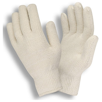 Standard Weight, Natural Terry Gloves, Loop-In, Knit Wrist, Dozen