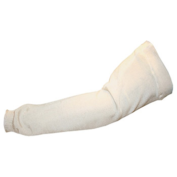 Cordova 3719G2 RipCord 18in Safety Sleeve, High Tenacity Nylon Cotton Plaited Construction White, 2-Inch Gusset - Each