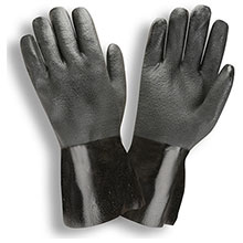 Cordova 5112J Black Double-Dipped PVC glove