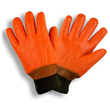 Cordova 5700F Double-Dipped Orange PVC Glove