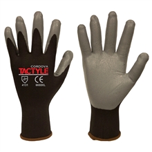 Cordova 6655 Tactyle Black Nylon Glove 13-Gauge