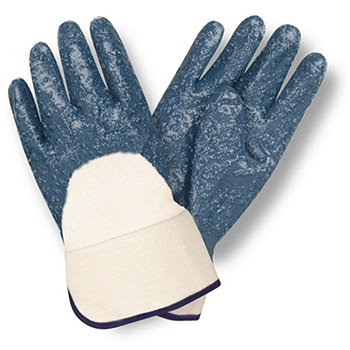 Cordova 6850R Standard Nitrile-Dipped Glove, Rough Palm Coated, Economy quality, Jersey Lining, Safety Cuff - Dozen