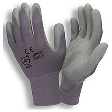 Cordova Coated Gloves Standard 13 Gauge Gray Nylon Shell Gray 6895CG