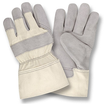Cordova 7200D Regular Shoulder Leather Glove, Gunn Pattern, White Canvas Back, Washable Duck Cuff, Size L, Per Dz