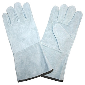 Cordova 7600 Economy Cowhide Welders Glove, Gray Color, Wing Thumb, Full Sock Lining, Fully Welted Seams - Dozen