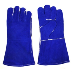Cordova 7609 Shoulder Leather Welders Glove, Royal Blue Color, Wing Thumb, Full Sock Lining, Fully Welted Seams, Size XL - Dozen