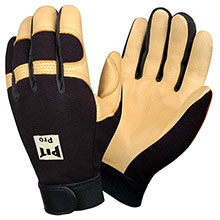 Cordova Mechanics Gloves Pit Pro Activity Deerskin Palm Fingertips 77274