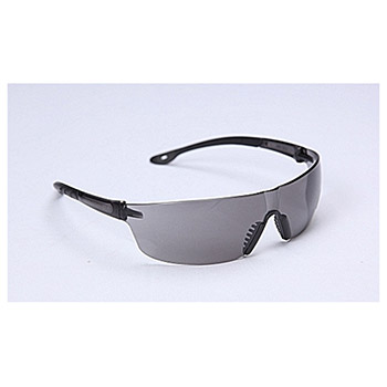 Cordova EGF20ST Jackal Gray Safety Glasses, Gray Frosted Temple, Black Gel Nose Piece, Gray Anti-Fog Lens, Per Dz