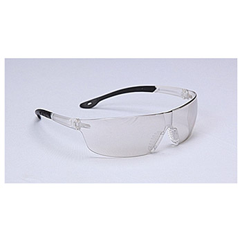 Cordova EGF50S Jackal Safety Glasses, Indoor/Outdoor Lens, Clear Temple, Clear Gel Nose Piece, Per Dz