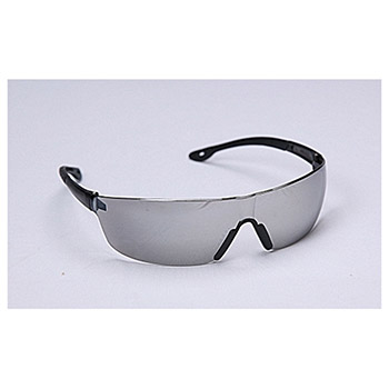 Cordova EGF70S Jackal Safety Glasses, Silver Mirror Lens, Gray Frosted Temple, Clear Nose Piece, Per Dz