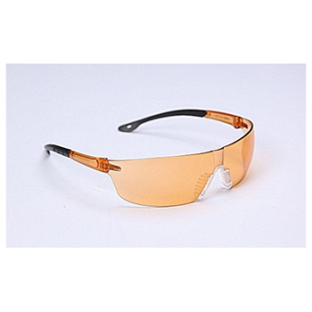 Cordova EGF95S Jackal Safety Glasses, Orange Lens, Orange Frosted Temple, Clear Nose Piece, Per Dz