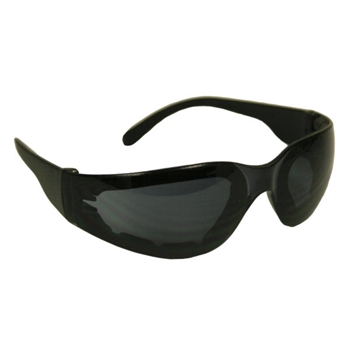 Cordova EHB20-FST Bulldog Framers Safety Glasses, Black Frame, Gray Anti-Fog Lens, Foam Seal - Per Dz
