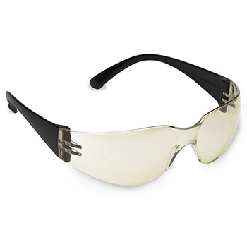 Cordova EHB50S Bulldog Black Safety Glasses, Indoor/Outdoor Lens - Per Dz
