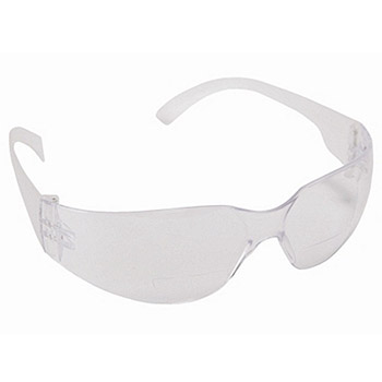 Cordova EHF10S20 Bulldog Readers 2.0 Diopter Clear Lens, Clear PolyCarbnate Lens, Frosted Clear Frame, Per Dz