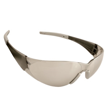 Cordova ENB50ST Doberman Black Safety Glasses, Indoor/Outdoor Anti-Fog Lens, Gray Gel Nose Piece & Temple Sleeves